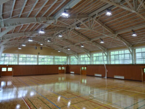 杉田体育室耐震工事