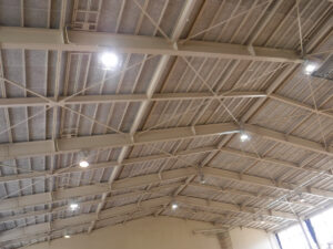 杉田小学校体育館LED
